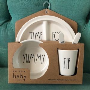 Rae Dunn baby meal set